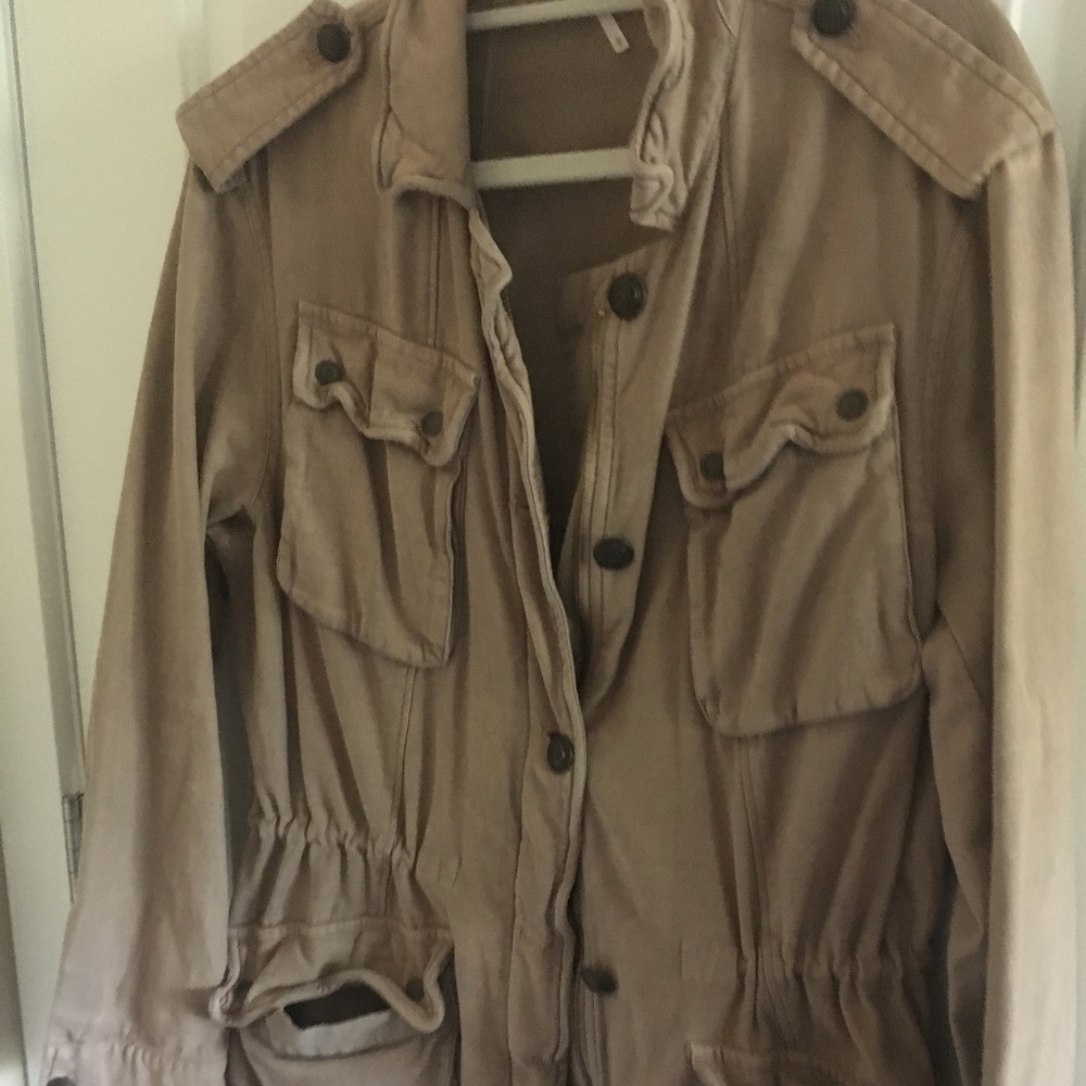 Free People Cargo Jacket